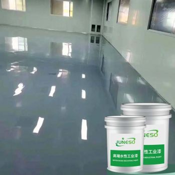 Epoxy resin anti-static floor paint