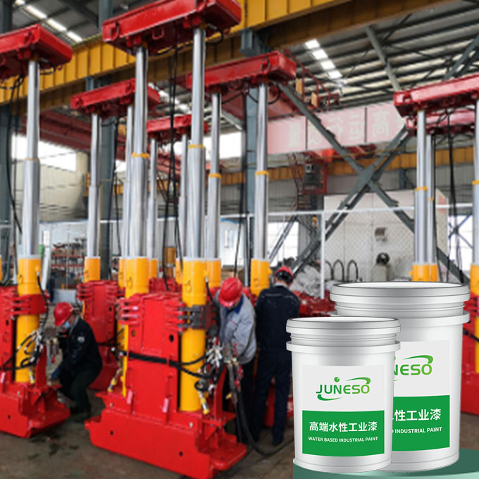 Water-based epoxy ester paint