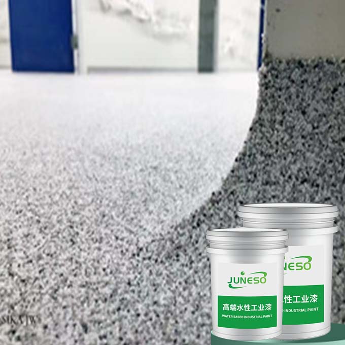 Epoxy colored sand self leveling